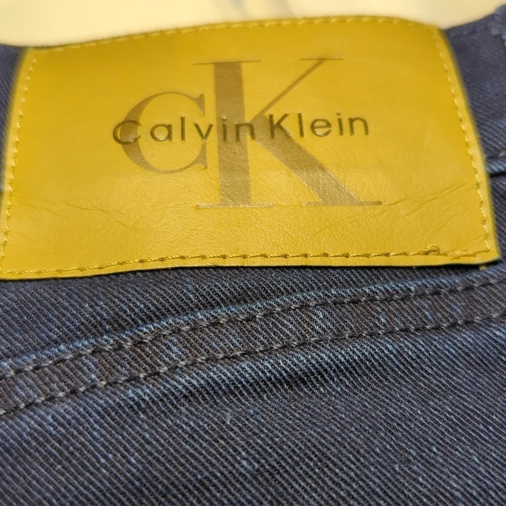 Calvin Klein Straight Leg Jeans Dark Wash Stretch Men's Size 32x30